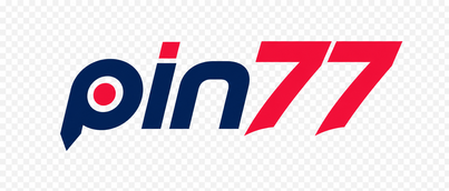 Logo pin77 berwarna neon